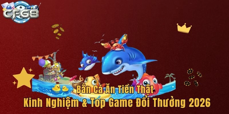 Bắn Cá Ăn Tiền Thật – Kinh Nghiệm & Top Game Đổi Thưởng 2026