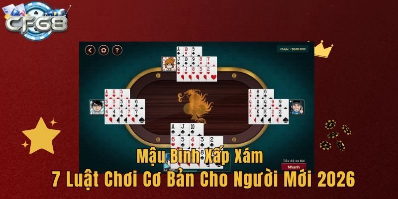 Mậu Binh Xấp Xám - 7 Luật Chơi Cơ Bản Cho Người Mới 2026 
