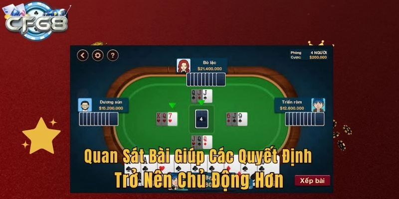 Quan sát bài giúp các quyết định trở nên chủ động hơn