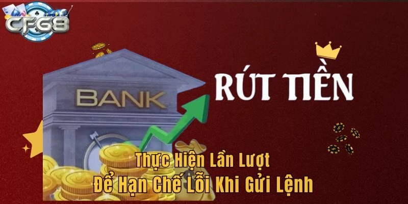 Thực hiện lần lượt để hạn chế lỗi khi gửi lệnh